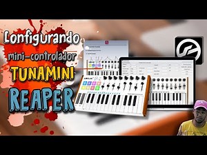 Review e configuração do mini teclado controlador TUNA MINI WORLDE