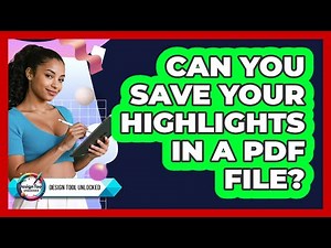 Can You Save Your Highlights In A PDF File?