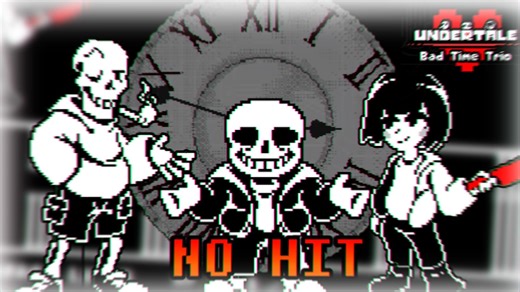 【NO HIT】Bad Time Trio - yum's Animation Recreation NO HIT (HARD MODE)