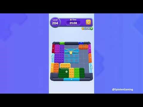 Color Block Jam Level 204 Solution Walkthrough