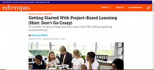 Resources for Planning PBL