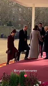 1.5K views · 40 reactions | ‼️NEW VIDEO: This is how a perfect curtsy looks like. Princess Catherine is a master of it! #princessofwales #katemiddleton #duchessofcambridge #princesskate #princesscatherine #princesscatherineofwales #princeandprincessofwales #duchesskate #katemiddletonstyle #duchesscatherine #catherinemiddleton #royals #royalstylewatch #britishroyals #britishroyalfamily #walesfamily #royalnews #duchessofcornwall #kateandwilliam #royalty | Royals Guru | Facebook