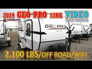2019 ROCKWOOD GEO PRO 12RK, OFF ROAD PACKAGE