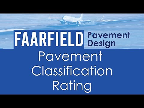 Pavement Classification Ratings