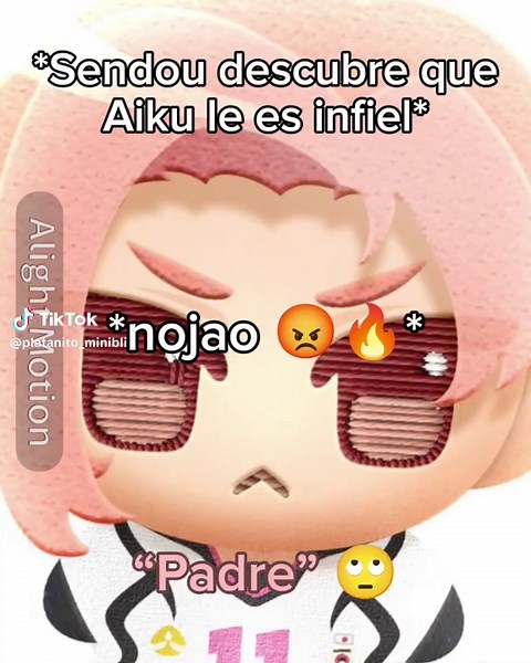 Aiku cómo te atreves a serle infiel a mi bebe Sendou 😭 (ni andan) #aikusen #aikuoliver #sendoushuto #bluelock #fyp