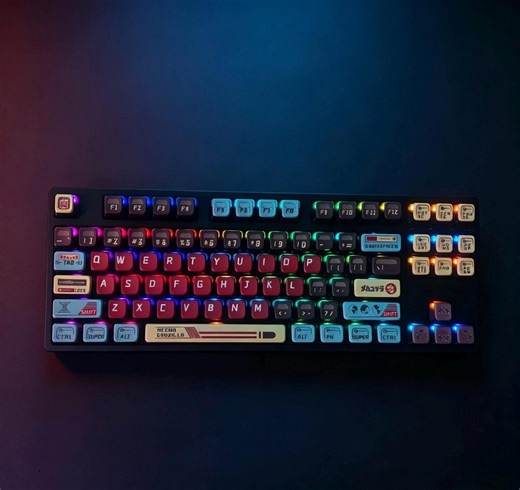 Mechagodzilla Pudding Keycap Set, 130 Keys MDA Profile PBT+PC Hybrid Dye-sublimated, Shine-through for Mechanical Keyboard - Etsy