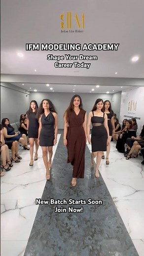 Fashion Modeling Course In Bangalore|Grooming Class For Models Bangalore|Join IFM Modeling Institute