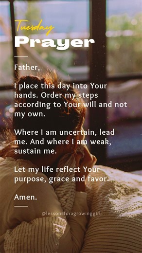 Trust God’s Direction. If you need God’s direction today, pray this