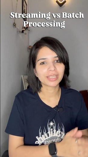 Streaming vs Batch Processing #codewithneha