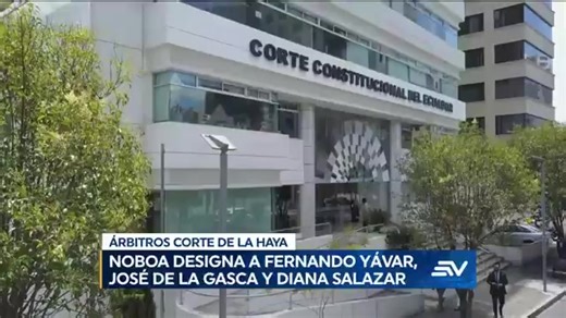 #Televistazo | El presidente Daniel Noboa designó al abogado del Grupo Noboa, Fernando Yávar; a su exministro José de la Gasca; y a la jueza Soledad Cordero como miembros de la Corte de Arbitraje de La Haya. 🌍 Además, se renovó por seis años más la designación de la exfiscal Diana Salazar como representante del Ecuador ante ese tribunal internacional. 🎙️ @JacquelineRodas | Radio Volcán 100.9 Fm