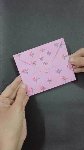 DIY cute mini folder ✨🌷 DIY paper craft idea 🌸 #shorts #diy #papercrafttutorial #scrapbookpaper