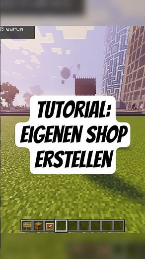 Ich zeige dir, wie du auf dem Citybuild Server JD Bros deinen eigenen Spieler-Shop erstellen kannst