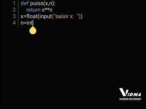 PYTHON: power function.
