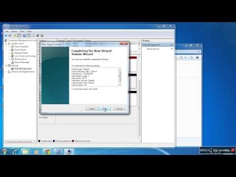 How to Create Software RAID in Windows 7