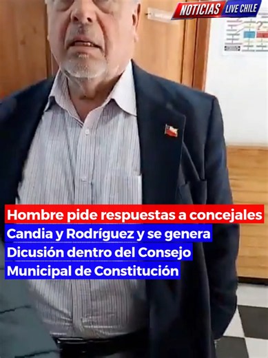Discusión tensa en el Concejo Municipal de Constitución