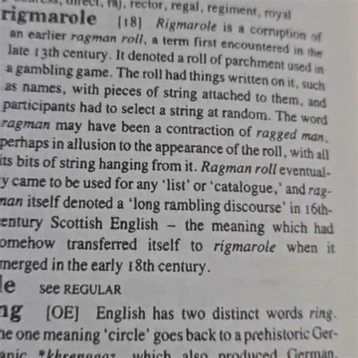 Dictionary of Word Origins