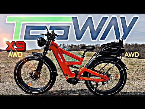 TESWAY X9 AWD EBIKE | Follow Up Review | RANGE SPEED HILL CLIMB