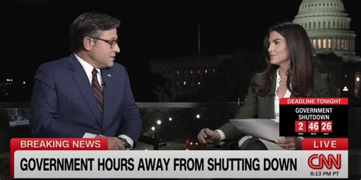 'Nonsense, look at the facts': Mike Johnson bristles during tense CNN interview