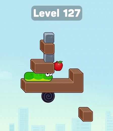 No.127 Snake Puzzle #snakepuzzle #gamesolutions #snake #puzzle #apples