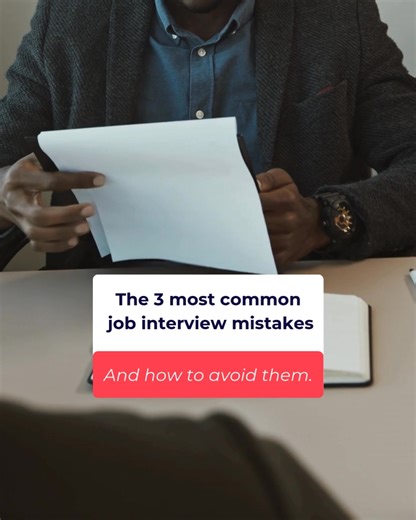 5.6K views · 30 reactions | Interview coming up? Learn the 3 mistakes that cost offers and how to fix them. Save this for prep and share with a friend. Build confidence with an online short course. Start anytime: iqacademy.ac.za/contact-us/  #OnlineLearning #SouthAfrica #Education | IQ Academy | Facebook