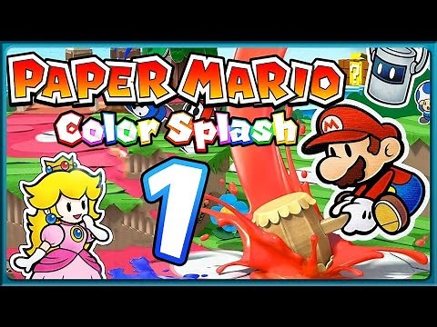 PAPER MARIO: COLOR SPLASH Part 1: Farblose Insel Prisma