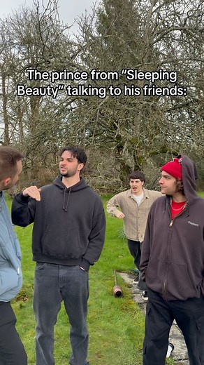 VOID DARC on Instagram: "The Prince from Sleepy Beauty was a bit of a creep… 😂🔥 #sleepingbeauty #fairytale #explorepage #sketch #viral #comedy"