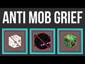 Minecraft 1.13 Anti Mob Grief (Data Packs)
