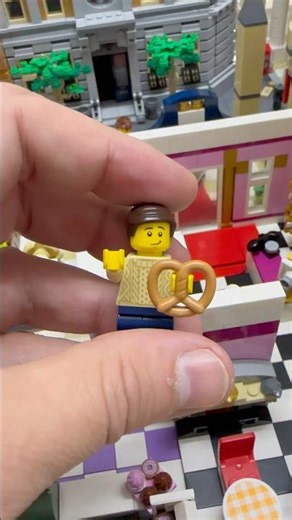 Awesome LEGO® Minifigure in my brick city 🤩🥳