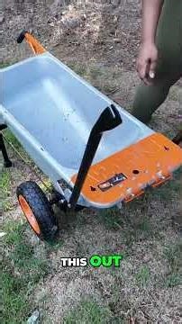 This 3-in-1 wheelbarrow is my favorite! #gardening