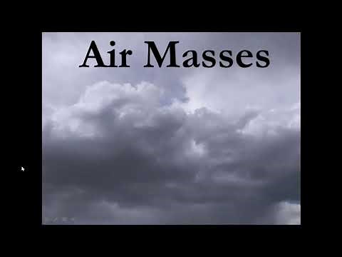 Types of Air Masses