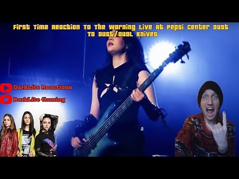 First Time Reaction To The Warning Live! Dust to Dust