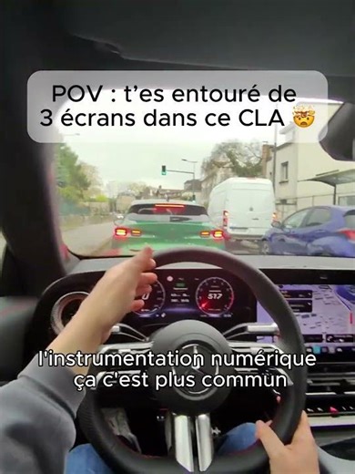 Mercedes CLA: 3 screens in the cockpit, gadget or revolution?
