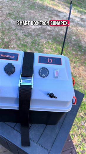 SUNAPEX Smart Battery Box: Power Center for Marine & RV
