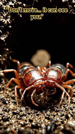 POV: Ant Faces a Deadly Predator 😳🐜 (Caught on Micro Cam)