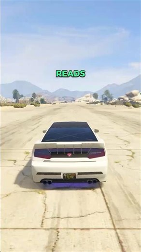 FRANKLIN’S CAR NUMBER PLATE ACTUALLY HAS MEANING - GTA 5