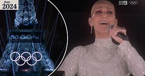 Céline Dion makes surprise appearance at opening ceremony
