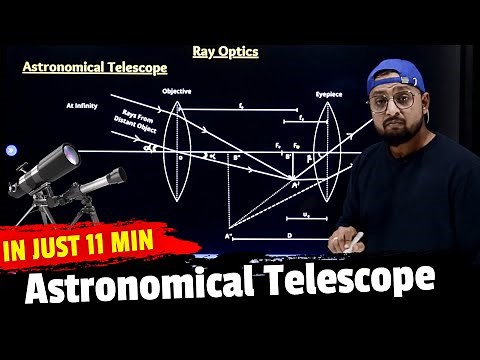 28. Chapter -9 Ray optics | Astronomical Telescope | Optical Instrument | Physics Baba 2.0