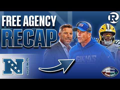 🚨 NFC EAST FREE AGENCY Giants Culture Shift, Cowboys Move for Pickens, Commanders Reload 🚨