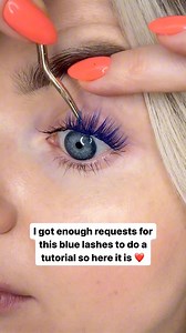 I got enough requests for this blue lashes to do a tutorial so here it is ❤️ #bluelashes #lashextensions #lashartist #lashes #lashtech #volumelashes #colorlashes #lashgoals #wispylashes #lashstylist #purplelashes #pinklashes #colourlashes #glitterlashes #creativelashes #ombrelashes #lashesofinstagram #lashdesigner #lash #lashesoftheday | LashMi