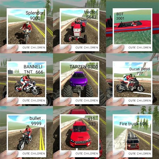 all work cheat code like and subscribe Indian bike driving3D game #viral