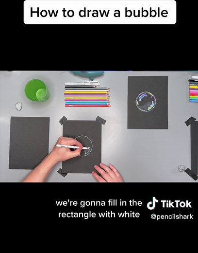 Watercolor Shark on TikTok