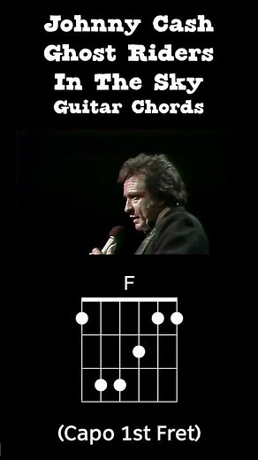 Johnny Cash Ghost Riders In The Sky Guitar Chords