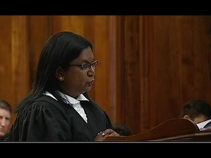 Advocate Andrea Johnson on behalf on the state #OscarPistorius