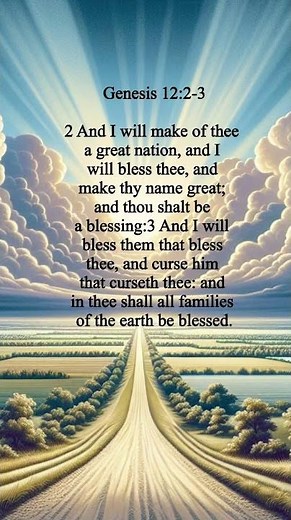 Bible Verse - Genesis(12:2-3) KJV, #Jesus #Bibleshorts #Bibleverse,#faith,#today