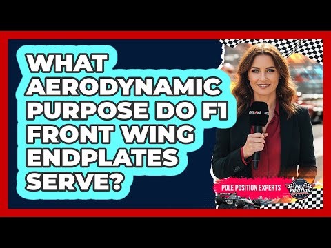 What Aerodynamic Purpose Do F1 Front Wing Endplates Serve? - Pole Position Experts