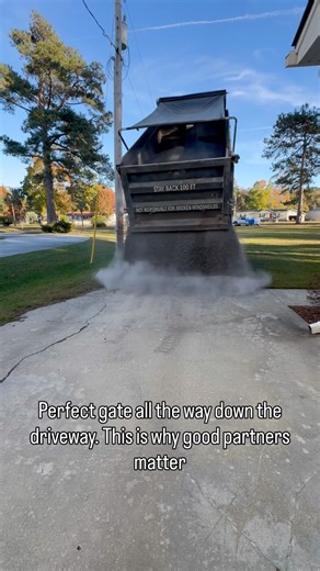 WILD BEFORE AND AFTER DRIVEWAY FIX!!! ⚙️