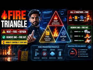 Fire Triangle Explained | Heat, Fuel & Oxygen | Fire Safety Training
