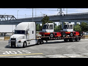 MACK Anthem Hauls Yard Truck Across America | ATS Full Gameplay
