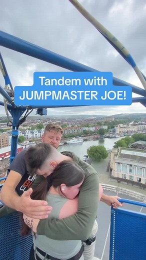 Tandem Bungee Jump with Jumpmaster Joe in Bristol | UK Bungee Club