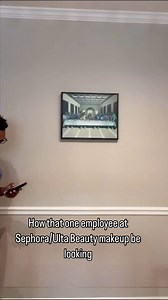 😂 just be letting that poor lady walking her WHOLE shift looking like that! lmaooo . #reels #HeytonyTV #explorepage | Antonio Puddy